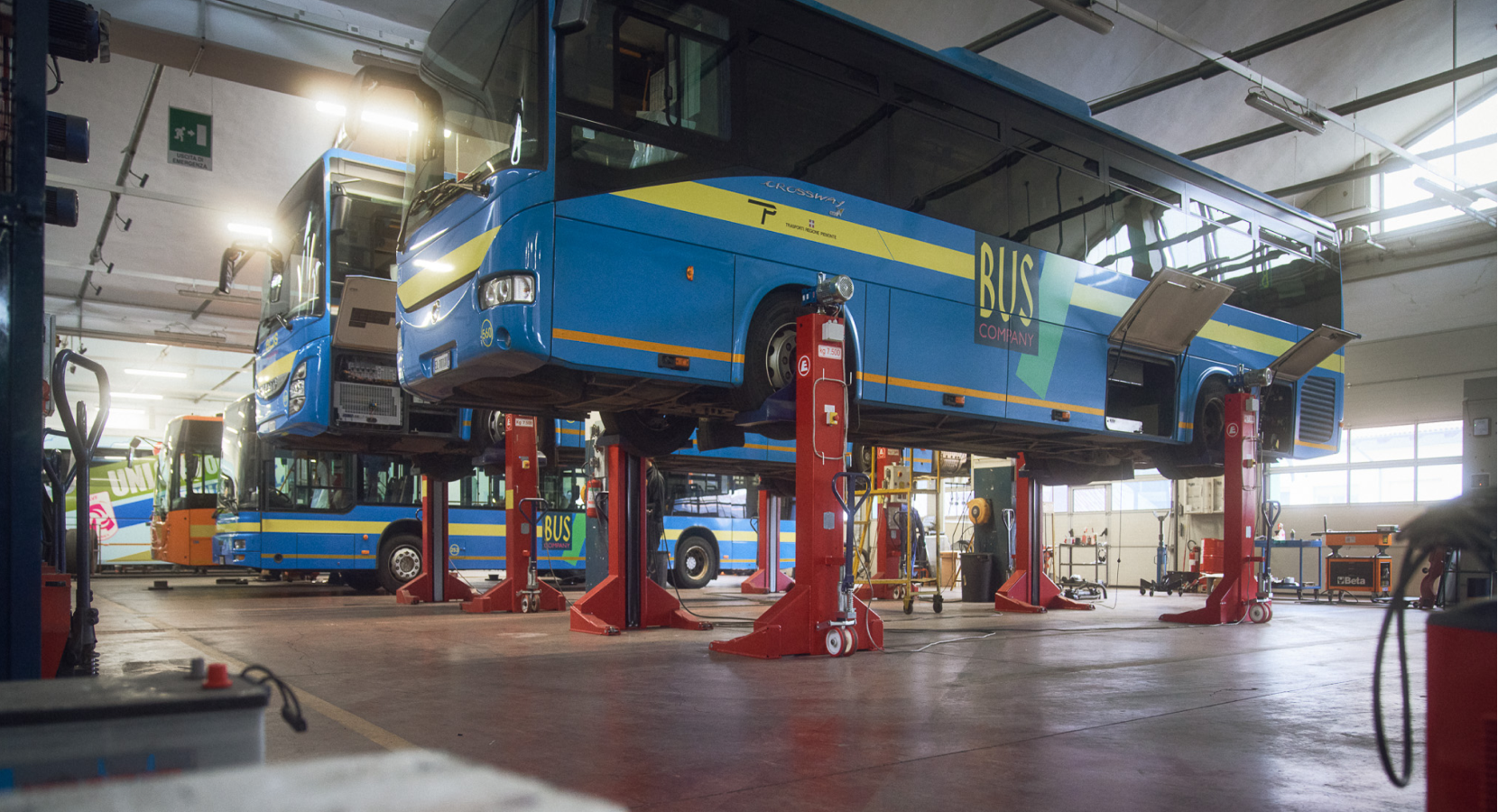 Officina per bus