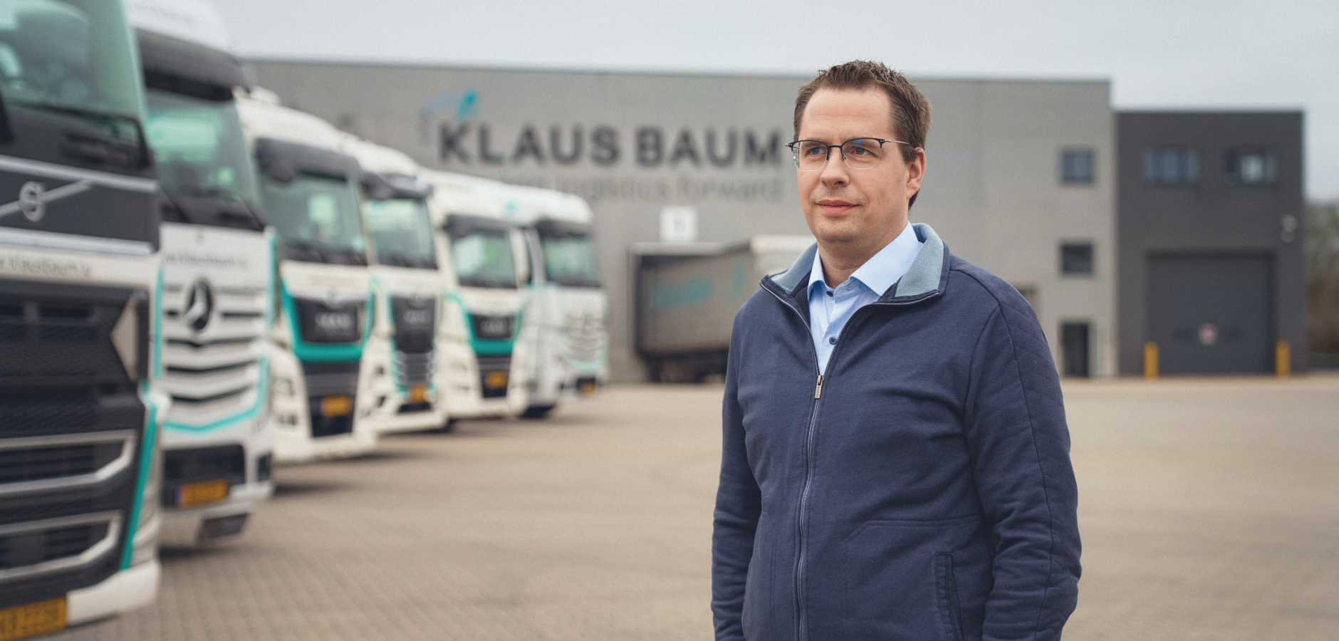 Andy Baum, CEO at Klaus Baum Logistik, uses ContiConnect Live to ensure his fleet’s top performance and to deliver just in time.